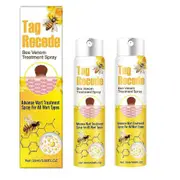 unbrand Bee Venom Spray, Bee Venom Anti-Wart Spray, 2025 New Tag Recede Bee Venom Treatment Spray for Women and Men 2Pcs