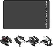 Non Slip Exercise Mat - Compact Leg Training Machine, Adjustable Resistance Elliptical Trainer | Non-Slip Mat for Gym, Quiet Elliptical Training Equipment, Portable