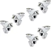 3 Pairs Chicken Support Mobile Game Fire Trigger Keys Cellphone Game Trigger Sensitive Controller Game Handle Accessories Gaming Trigger Mobile Phones Mobile Game Controller Metal