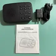 2 Pack HY810A Wireless Intercom System From Hosmart 6-Channel
