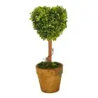 2X(Plastic Garden Grass Topiary Tree Pot Dried Plant for Wedding Party2563