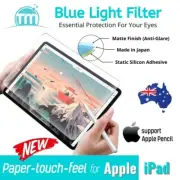 【TM】 Anti Blue Light & UV Screen Protector + Paper-feel-touch for iPad (Aust)