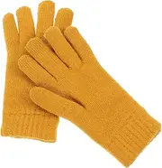 [CATIEBYE] 1Pair Winter Touchscreen Knitted Gloves for Men and Women Warm Fleece Lined Protective Gloves Fits All for Outdoor Activities and Daily Use