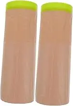2 Rolls Kraft Masking Film Home Accents Decor Household Decor Vellum Kraft Paper Masking Paper Flexible Masking Paper Spray Paint Tape Masking Covering Paper Home Painting Supplies