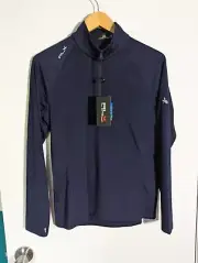 NWT WOMEN'S RALPH LAUREN RLX PULLOVER, SIZE: M, COLOR: NAVY (J529)