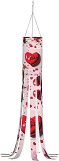 Halloween Garden Valentine's Day Windsock Lights Halloween Lighted Windsock for Patio Yard Pathway Party Decor