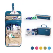 Honana HN-TB21 Detachable Travel Toiletry Bag Waterproof Oxford Cosmetic Organizer Storage Bag 29 BLUE