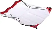 CATIEBYE 2Pcs PVC Drawstring Bag Beach Backpack for Outdoor Travel Shopping Durable Stylish Women Drawstring Bag for Fitness Quick Access to Essentials
