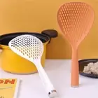 Dense Filter Holes Plastic Food Strainer Scoop Colander Spoons Kitchen Gadgets