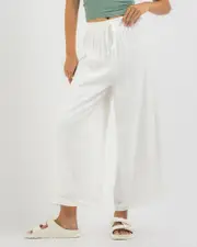 [Mooloola] Mooloola Women's Napali Pants in White Size 6 6 White