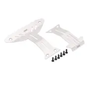 KYX Stainless Steel Front Rear Skid Plate Chassis Guard for Tamiya VX02 RS PRO