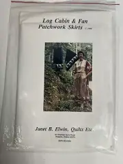 Log Cabin & Fan Patchwork Skirt Patterns Two Patchwork Skirts Pattern