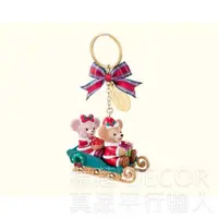 在飛比找蝦皮商城優惠-日本 迪士尼 達菲&雪莉玫聖誕雪橇鑰匙圈 高12cm (JP