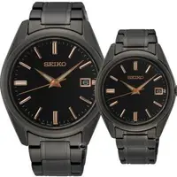 在飛比找森森購物網優惠-SEIKO 精工 CS 經典時尚對錶 6N52-00A0SD
