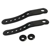 1 Pair Length 130 & 150mm Black Snowboard Hole Binding Parts Ankle Ladder Straps