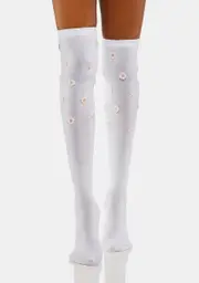 Heavenly Sunlight Place Knee High Socks