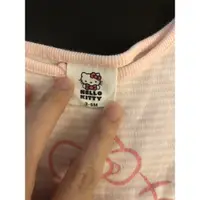 在飛比找蝦皮購物優惠-hello Kitty3-6M連身長袖包屁衣