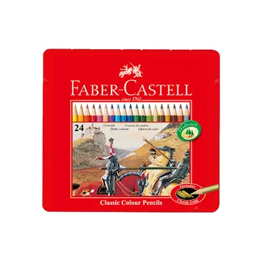 Faber-Castell 輝柏 115845 24色油性色鉛筆 (7折)