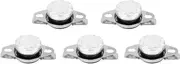 RIZGHWOY KSD301 5 Pcs High Accuracy NO Switch Temperature Control Thermostat for Home Appliance Repair (100℃)
