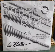 La Bella Super Steps .118 Tapered Single Stainless Steel Wound Bass String
