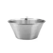 2Pcs 304 stainless steel seasoning plate gold-plated sauce dish restaurant snack dish sanding colorful cup bowl