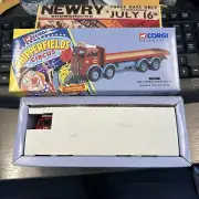 Corgi Classics #97957 Chipperfields Circus ERF 8 Wheel Rigid Truck w/ Box *ST