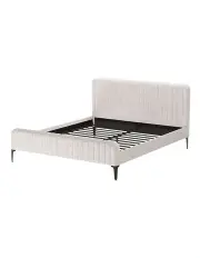 [Artiss] Ammy King Bed Frame in Beige