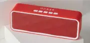 New Guess Red Portable Wireless Blue Tooth Speaker BTS18046 RED WHITE