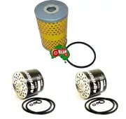 Oil & Fuel Filter Kit Fits for Massey Ferguson 35 130 135 148 154 Cartridge