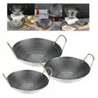 Kadhai Kadai Dry Pot Deep Fry Pan Restaurant Saute Cooking Pot Multifunctional