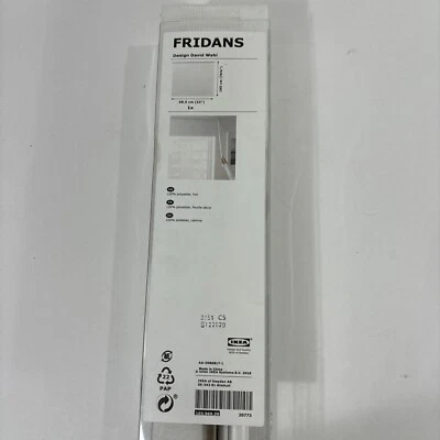 IKEA FRIDANS Blackout Roller Blind White 23x76 ¾" 103.969.39