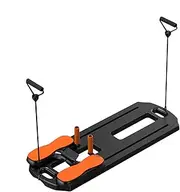 Home Pilates Board Foldable Pilates Reformer - Pilates Reformer Machine Compact Pilates Sliding Board | Portable Pilates Equipment, Home Pilates Reformer for Travel