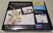 Prismacolor Technique Level 1 Drawing & Shading 26ct Animal Set - NEW & SEALED