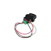 5 Pins LED Fog Light ON-OFF Push Button Switch For 04-11 Mitsubishi Galant Black (for: Mitsubishi)