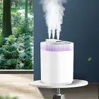 Portable Mini Humidifier Moon White Large Capacity Home Bedroom Humidifier HB