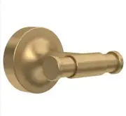Franklin Brass Voisin Double Robe or Towel Hook in Brushed Brass Gold VOI35-BB