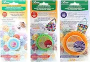 Bundle of Three Quick Yo-Yo Makers: Extra Small (1.9cm), Small (3.2cm), and Large (4.4cm)