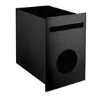 Sandleford MATILDA PICKET FENCE LETTERBOX 175x295x255mm Key Lockable BLACK