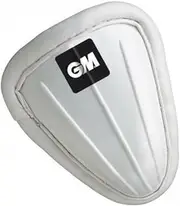 Gunn And Moore Unisex Adult Traditional Abdominal Guard (UK Size: One Size) (White)