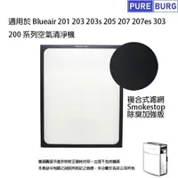 在飛比找PChome24h購物優惠-PUREBURG適用Blueair 201 203 205 