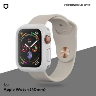 【RHINOSHIELD 犀牛盾】活動品 Apple Watch SE2/6/SE/5/4共用 40mm Crashguard NX防摔手錶保護殼