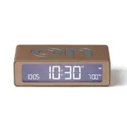 Lexon Flip Mini Reversible Alarm Clock - Gold