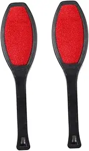 HOUDERCO 2pcs Portable Hair Remover Pet Hair Remover Empty Spray Bottle Lint Removal Brush Lint Brush Self Cleaninghairbrush Electrostatic Dust Removal Black