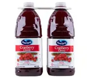 Ocean Spray Cranberry Classic Fruit Drink Bottles 2 x 2.83L