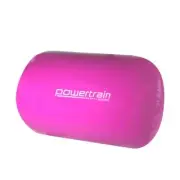 Powertrain Inflatable Air Barrel Exercise Roller 120cm x 75cm Pink