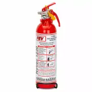 FEV 1.25KG NOVEC 1230 GAS [GLOSS RED] HANDHELD FIRE EXTINGUISHER WITH BRACKET AN