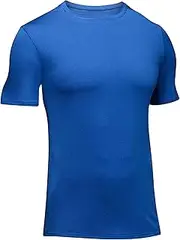 [Zylphorix] Men Loose Sports Quick-Drying T-Shirt Classic Short Sleeve Exercise Fitness Shirts Summer Breathable Running Tees, Blue, Large