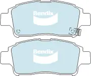 Brake Disc Pad Set Front Bendix DB1378 GCT For Toyota Echo NCP10/12/13 (for: Toyota)