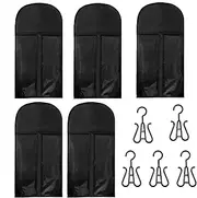 Nybhyjka Wig Storage for Multiple Wigs | Dust-proof Wig Organizer Storage Bags,Hairpieces Storage Bag Clear Portable Non-woven Wig Hanger for Women, Men