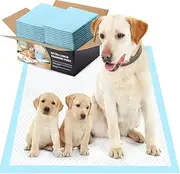 FUSBUNTY 40 Count Leak - Proof Puppy Pads for Dogs 30"X36" Dog Pads Extra Large Disposable Pet Piddle Pads Feature 6 - Layer Quick-Dry Design for Puppy Training Pads Perfect for Dogs Puppies Doggie